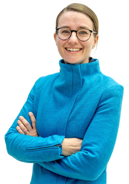 Dr Barbara Wimmer smiling at camera