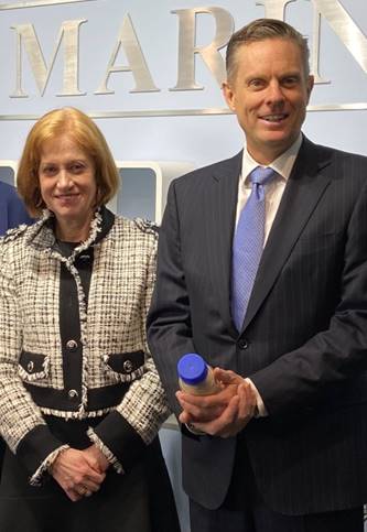 Governor of Tasmanian and Mr Paul Garrott